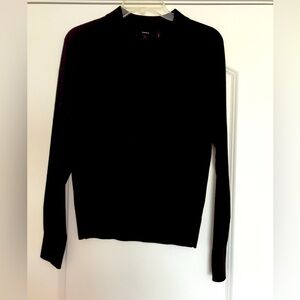 Theory, Sweater, Black, Small, collared